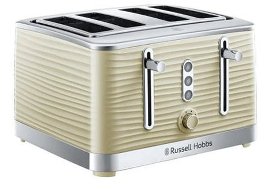 Russell Hobbs Inspire 4 Slice Toaster | Cream | 24384