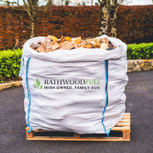Hardwood Kiln-Dried Firewood Jumbo Bulk Bag 1.33m³