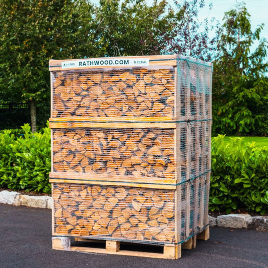 Firewood - Hardwood (Twin Pallet) + FREE 3 Kindling
