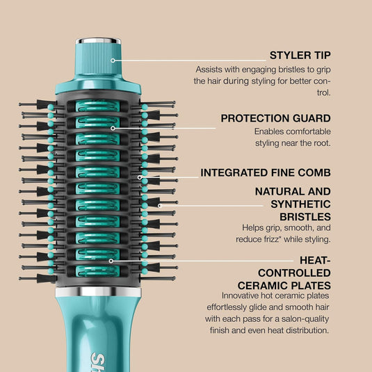 Shark Glossi 2-in-1 Hot Tool and Air Glosser | Juniper | HT302UKTL