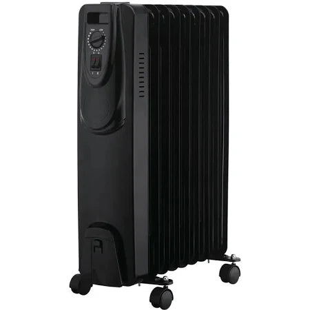 De Vielle Premium 9 Fin Oil Filled Radiator | 2KW | 300553 - Toss Bryan