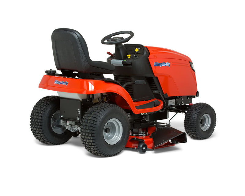 Załaduj obraz do przeglądarki galerii, Simplicity Regent Ride-On Lawnmower | Briggs&amp;Stratton | 42"/107CM | 7200 V-Twin Hydro | Side Discharge | SLT110
