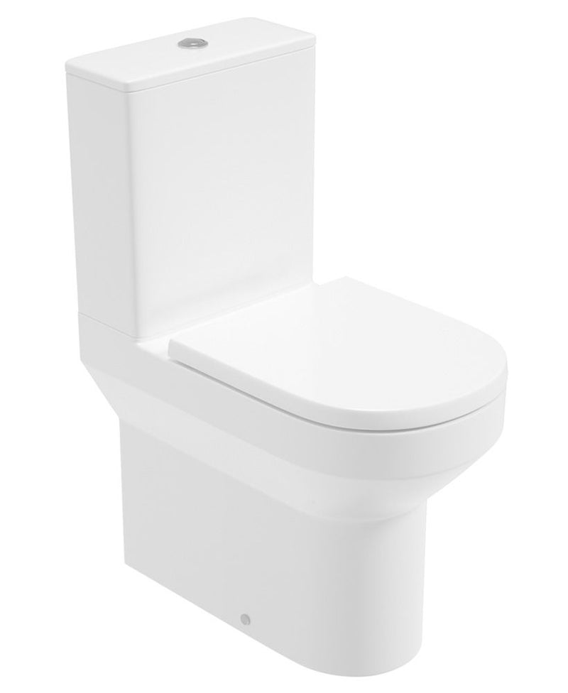 Завантажте зображення в засіб перегляду галереї, Sonas Base Rimless Comfort Height Fully Shrouded Wc &amp; Soft Close Seat Seat | USW0489

