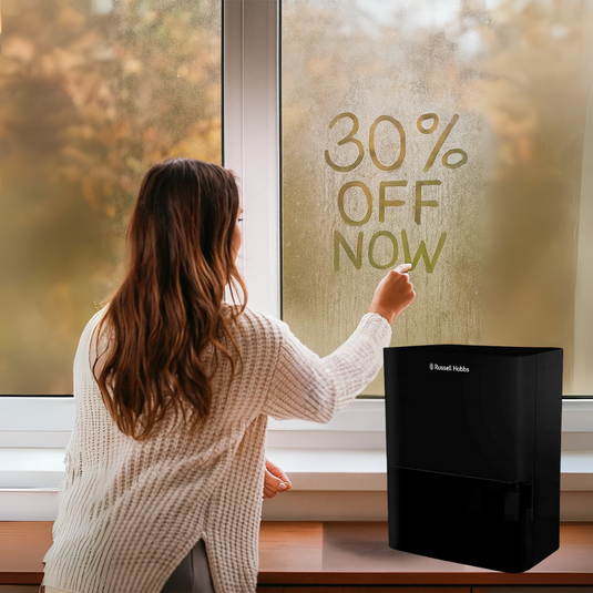 Russell Hobbs Dehumidifier | 10L | Black | RHDH1001B