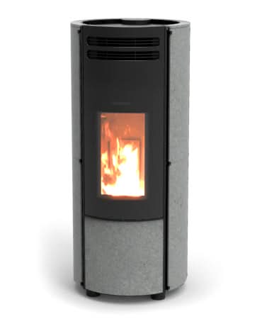 Thermorossi Popstar Stone 10 Wood Pellet Stove | Grey