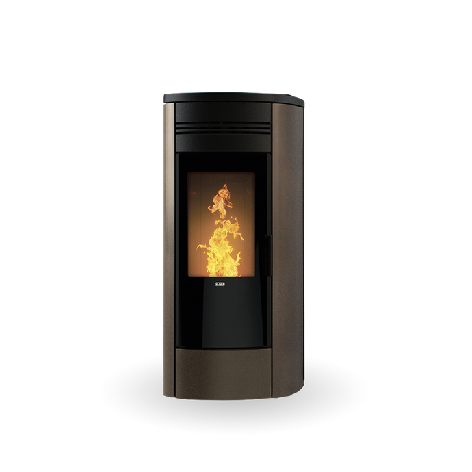 Klover Style 140 Wood Pellet Boiler | 17.7KW | Bordeaux | KLSL140BO