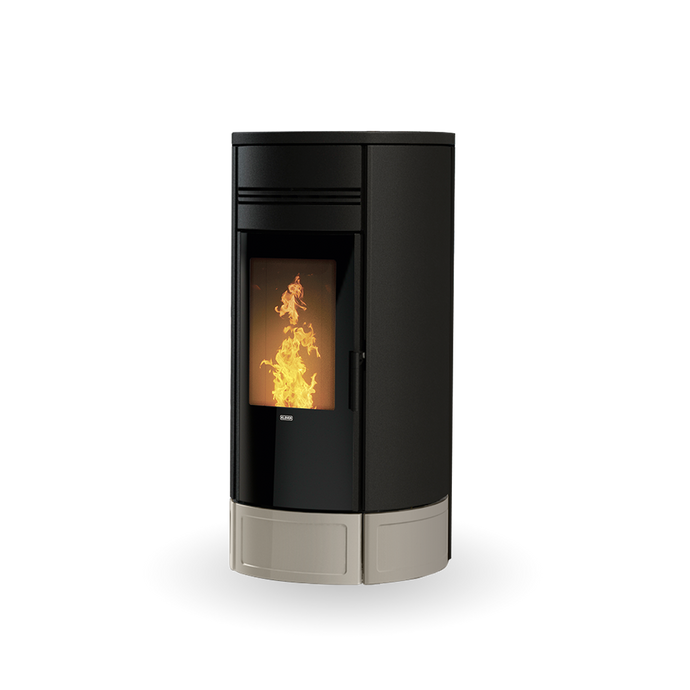 Klover Style 180 Duo Wood Pellet Boiler | 23.4KW | Moka | KLSLD180MO