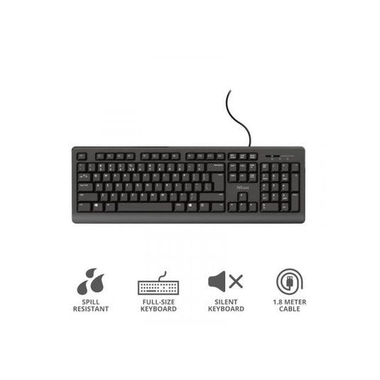 Trust ClassicLine Keyboard | T23893