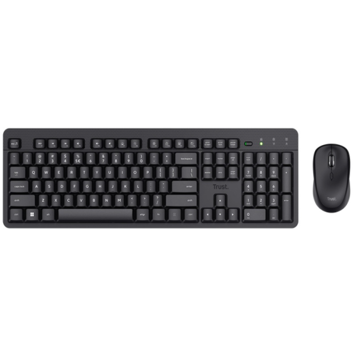 Trust ODY II Wireless Keyboard and Mouse Deskset | T25022