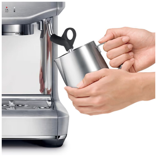 Sage The Barista Express Impress Coffee Machine | Almond Nougat | SES876ALM4GUK1
