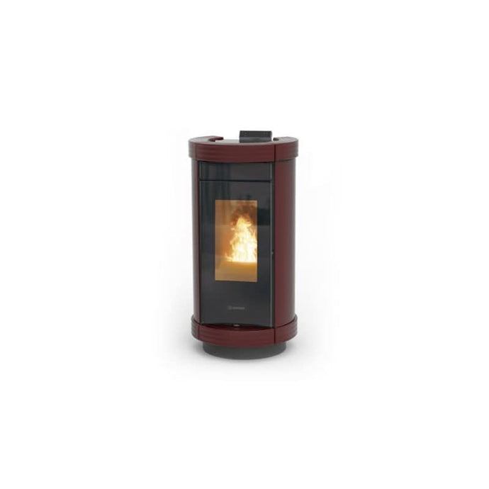 Thermorossi Dorica Metal 18 Wood Pellet Boiler | Red