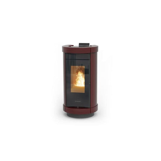 Thermorossi Dorica Metal 18 Wood Pellet Boiler | Red