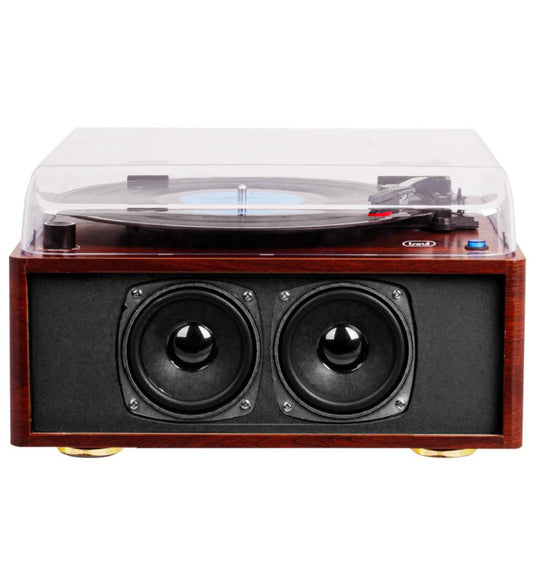 Trevi 30W Turntable Wooden Record Player | 041650