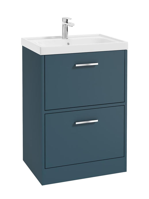 Sonas Finland Floorstanding 60Cm Two Drawer Vanity Unit