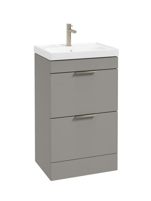 floorstanding vanity unit in Matt Khaki