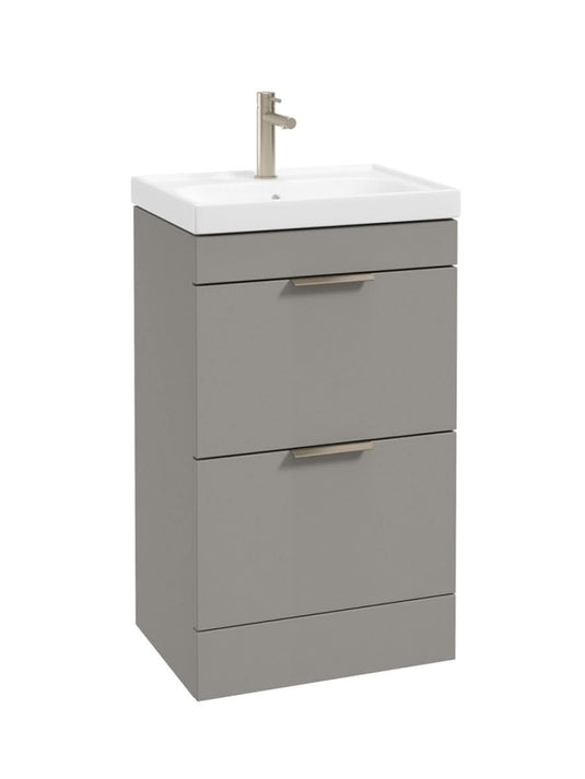 floorstanding vanity unit in Matt Khaki