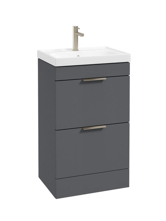 floorstanding vanity unit in Matt Midnight Grey