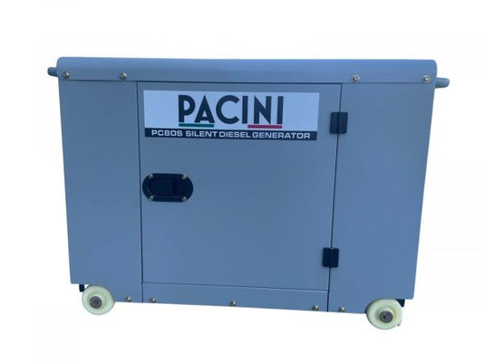 Pacini 8KVA Diesel Power Generator | 15 HP | Electric Start | PC80S
