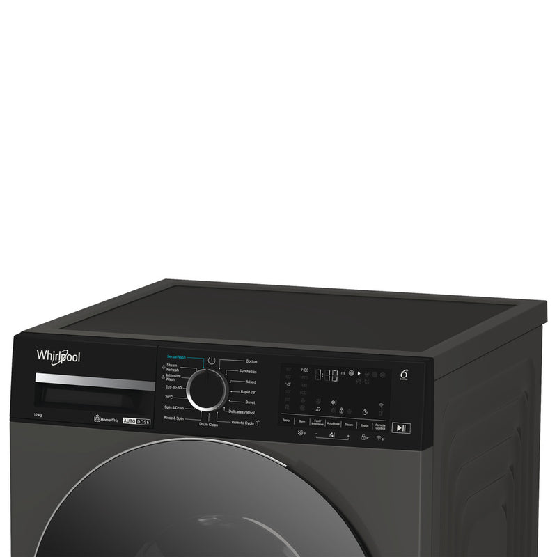 Załaduj obraz do przeglądarki galerii, Whirlpool Autodose Washing Machine 12Kg | 1400Rpm | Manhattan Grey | W0M 27G ADS IRE
