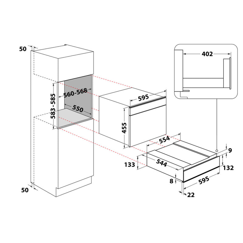 Load image into Gallery viewer, Whirlpool Warming Drawer | Black | WWD1ABF
