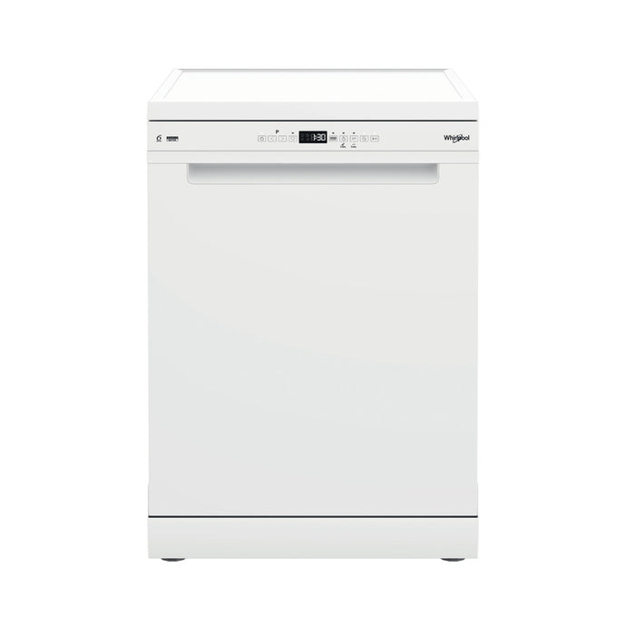 Whirlpool Freestanding Full Size Dishwasher | White | 14 Place Setting | E Rated | W2F HD626 UK