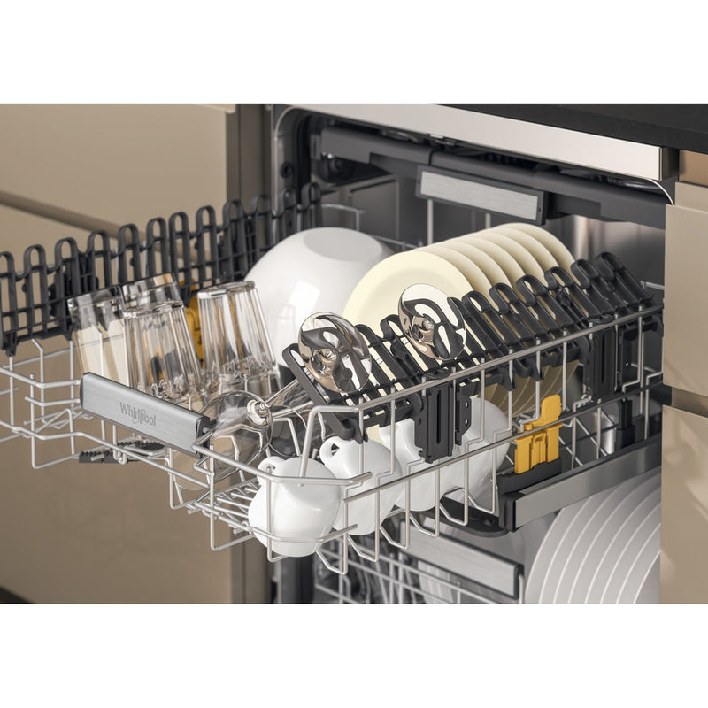 Load image into Gallery viewer, Whirlpool Freestanding MaxiSpace Dishwasher with Flexible 3rd Rack | 15 Place Setting | B Rated | W7F HS51 X UK
