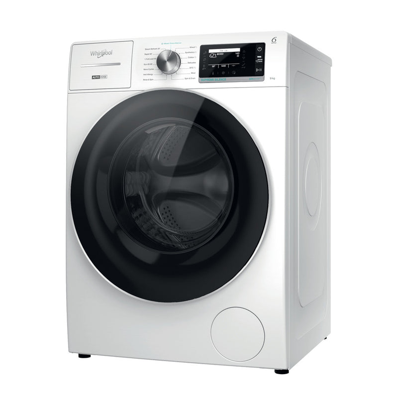 Load image into Gallery viewer, Whirlpool Freestanding Supreme Silence Washing Machine | 9kg | 1400 Spin | White | W8 99AD SILENCE UK
