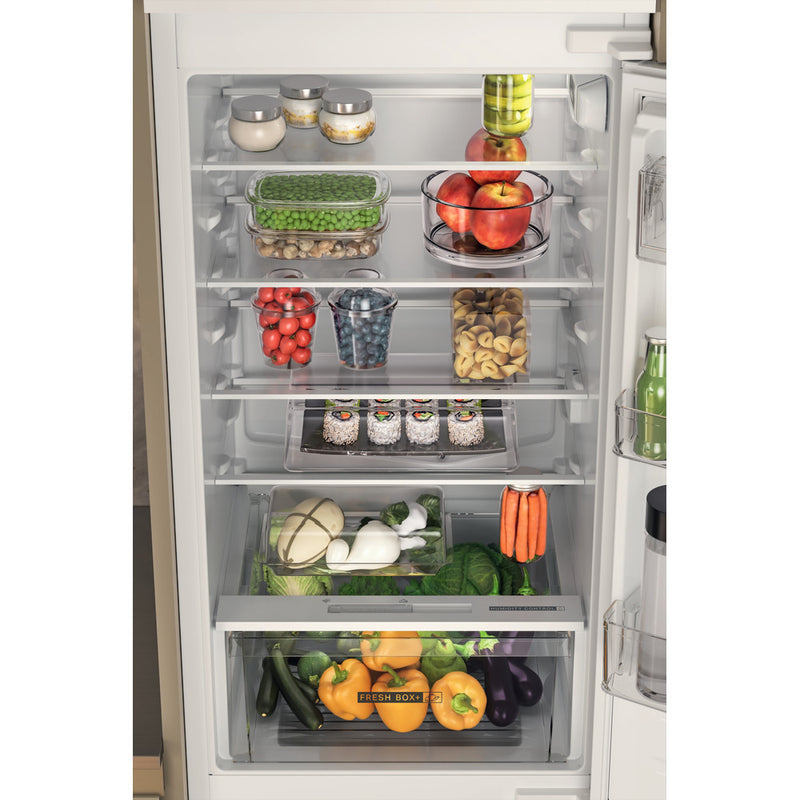 Load image into Gallery viewer, Whirlpool Built-in Low Frost Fridge Freezer | White | 70/80 Split | WHC18D041A1
