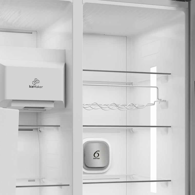 Load image into Gallery viewer, Whirlpool Fridge Freezer | 179x91cm | Dark Inox | WHG2 6574W XK5UK
