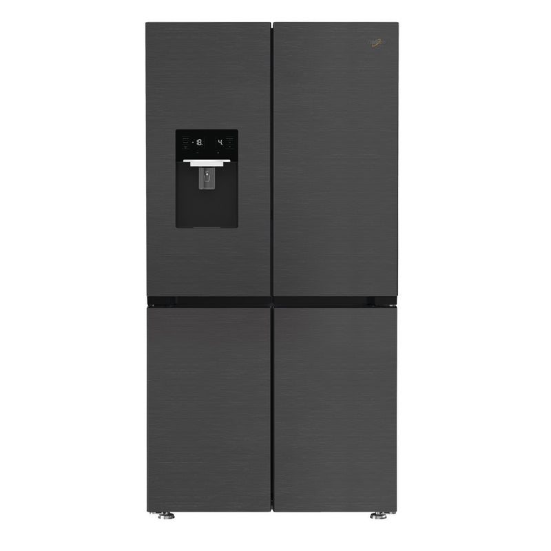 Load image into Gallery viewer, Whirlpool Fridge Freezer Plumbed 4 Door | WHGF6564XK4UK
