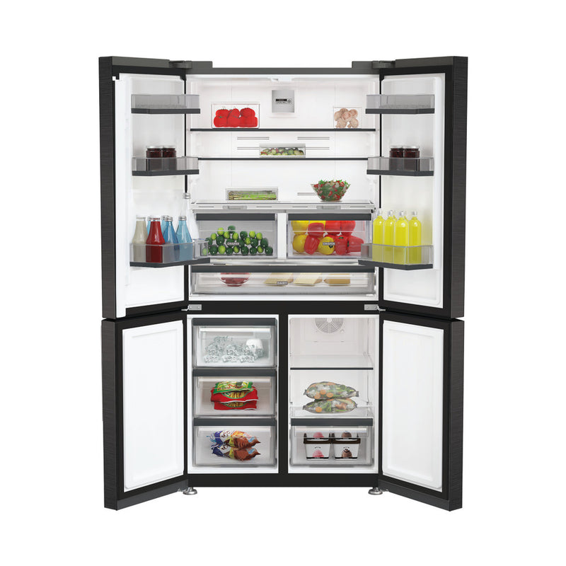 Load image into Gallery viewer, Whirlpool Fridge Freezer Plumbed 4 Door | WHGF6564XK4UK
