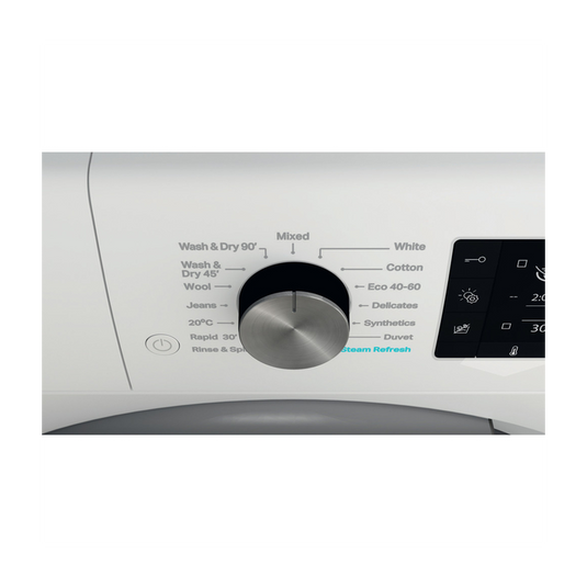 Whirlpool Freestanding FreshCare+ Washer Dryer | White | 11+7kg | D/A Rated | FFWDD 1174269 BSV