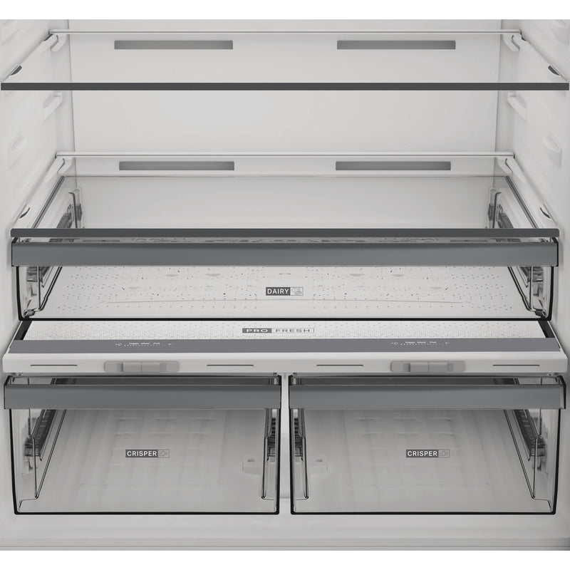 Load image into Gallery viewer, Whirlpool Fridge Freezer | 204x83cm | Pearl Inox | WHK2 6613 X5UK
