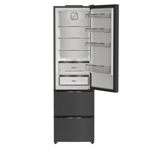 Whirlpool Fridge Freezer | 203x60cm | Dark Inox | WHKF 6352 XBR5UK
