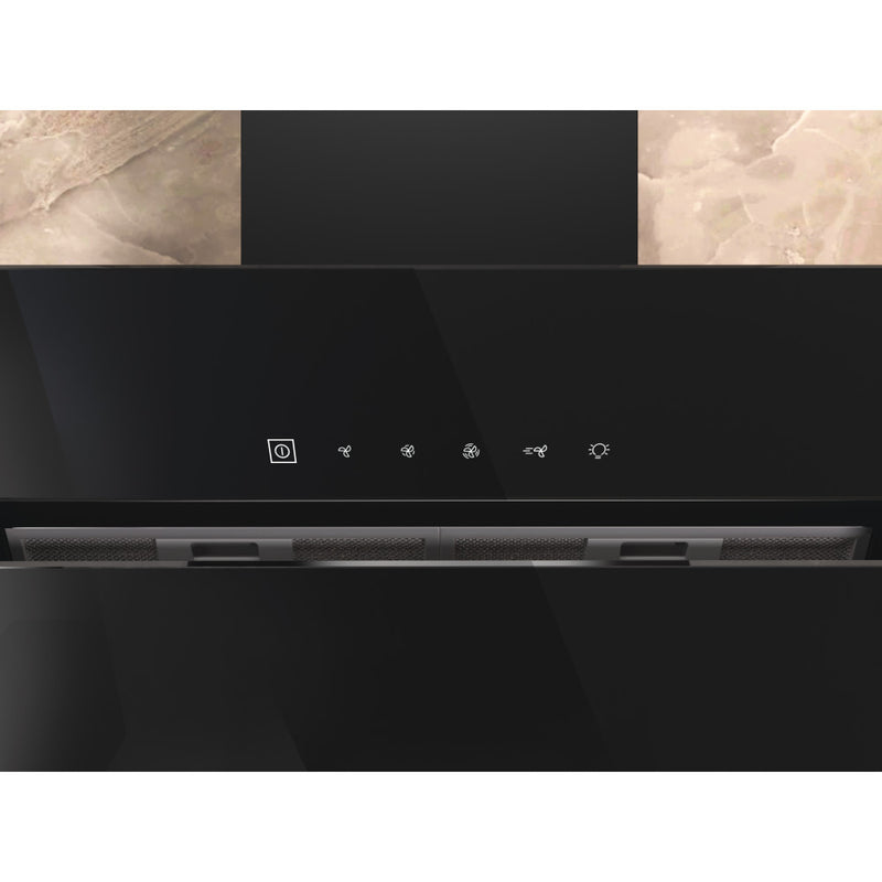 Załaduj obraz do przeglądarki galerii, Whirlpool Chimney Hood | 90cm | Black | WHVS 91F LT DP K
