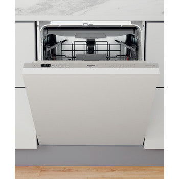 Whirlpool Freestanding Full Size Dishwasher | Stainless Steel | 14 Place Settings | D Rated | WIC 3C33 PFE UK