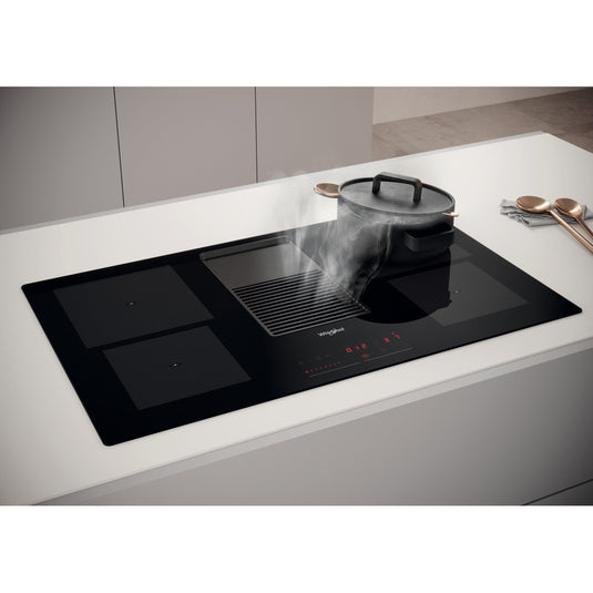 Whirlpool Induction Vented Hob | 83cm | Black | WVH 92 K F KIT/1
