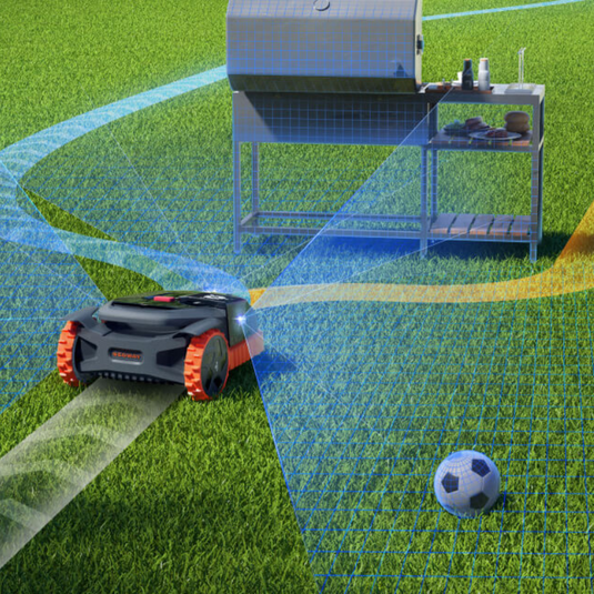 Segway Navimow X390E | Satelite Guided | AI Camera | 10000M2 | X390E