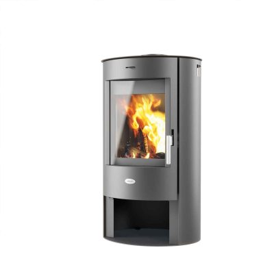 Henley Zaria 6.2kW Stove with Steel Top | Matt Black | ST213